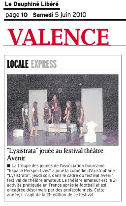 Presse 1 Lysistrata