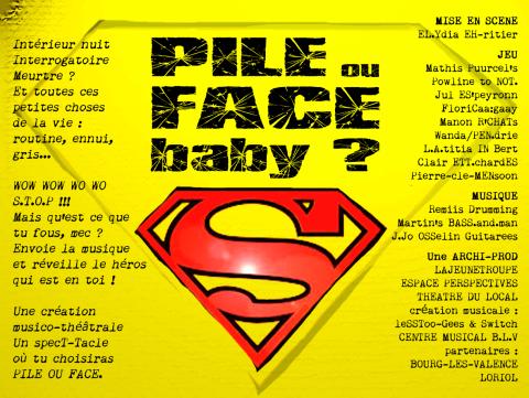 Affiche Pile ou face Baby ?